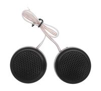 SHINEOFI Tweeters D'autoradio Piézoélectriques Universels à Dôme, Haut-parleurs Tweeters pour Automobile, Résistants la Chaleur la Corrosion, 1 Paire pour Amélioration Audio Voiture