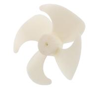 SHINEOFI Ventilateur Réfrigérateur Congélateur en Plastique Beige à 4 Pales, Accessoire de Rechange, pour Condenseur et Évaporateur en Cuisine