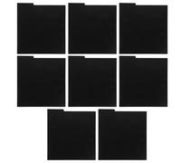 SHINEOFI Vinyl Record Divider Cards 8pcs PVC Writable Waterproof Category Classification Divider for Record Organization in Stores and Offices