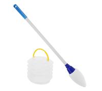 SHINEOFI Water Brush Set With Extendable Water Bucket For Floor Calligraphy Large Sponge Brush Pen For Elderly Children And Adults Outdoor Writing And Fitness Practice