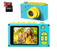 ShinePick Appareil photo numérique, 8 MP/HD 1080p, écran de 2 pouces, photo et vidéo, cadre, filtre, bleu