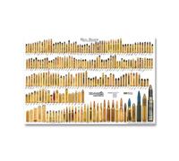 SHINERING Armes Vintage, Armes, Munitions, Tableaux Muraux, Toutes Balles, Toile, Art Mural, Affiches Et Impressions Pour Salon, Décoration D'Intérieur, A10 60X80Cm Sans Cadre