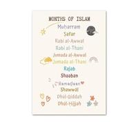 SHINERING Citations Minimalistes De L'Alphabet Arabe Islamique Ayatul Kursi, Affiches Du Coran, Impression Sur Toile, Décoration Murale Pour Salon, Format A4 40X50Cm Sans Cadre