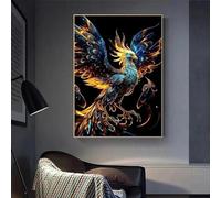 SHINERING Légendes De L'Art Rétro, Affiches Et Impressions Sur Toile Représentant Un Oiseau Phénix, Images Hd Pour Décoration Murale, Format A3 60X80Cm Sans Cadre
