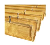 SHINGJING Couverture d'ombrage de pergola rétractable personnalisée, Couverture de Remplacement for Toit Suspendu, auvent de Protection Solaire Anti-UV, Personnalisable(Size:W2.2*L14m/W7.22*L45.93ft)