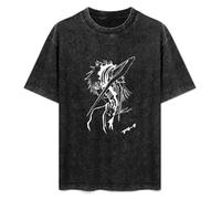 Shinigami Bleach Hollow Demon Kurosaki Mens T-Shirt Black Unisex Tee M