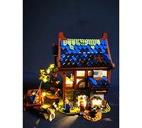 Shining Blocks Kit d'éclairage LED pour Lego 21325 Ideas Forgeron médiéval