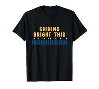 Shining Bright This Hanukkah Tee Hanukkah, lumières juives T-Shirt