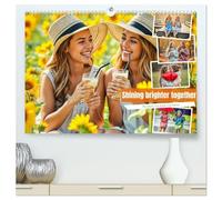 Shining brighter together - My heart, my sister, my home (High Quality Premium Wall Calendar 2026 DIN A2 landscape),CALVENDO 12 Month Wall Calendar: The perfect calendar for you and your sister.
