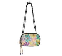 Shining Jewelry Daisy Sac à main latéral coloré pour homme pratique avec sangle réglable Petit sac à bandoulière Date bolsos de marca para mujer