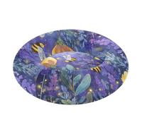 Shining Night Bees Panier antidérapant pour chien et chat de petite taille Taille S