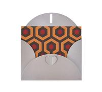 Shining Overlook Cartes de vacances | Papier cartonné pailleté double face | Noël, anniversaire, Saint-Valentin, mariage et fête | Enveloppes incluses