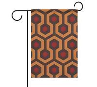 Shining Overlook Drapeau floral de jardin 30,5 x 45,7 cm double face à l'extérieur, anniversaire de mariage, cour, drapeau extérieur pour famille, nom de famille, décoration extérieure