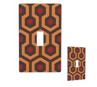 Shining Overlook Plaque murale décorative 1 interrupteur de taille standard 11,4 cm x 7 cm Plaque murale pour interrupteur électrique