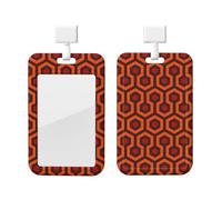 Shining Overlook Porte-badge avec cordon détachable pour enseignant, infirmière, médecin, personnel