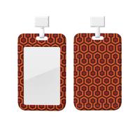 Shining Overlook Porte-badge avec cordon détachable pour médecin, enseignant, infirmière, personnel