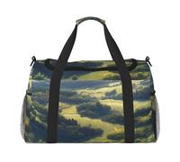 Shining Overlook Sac de transport pliable de grande capacité pour les escapades en avion