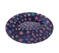 Shining Stars Lit orthopédique amovible et lavable pour chien de taille moyenne Violet