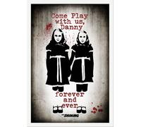 Shining, The - Poster - Come play with us + cadre amovible, Shinsuke® Maxi MDF blanc, vitre acrylique