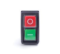 ShiningUU Interrupteur de rechange pour bétonnière électrique avec fonction de frein | Sécurité de coupure à double pôle, interrupteur à bouton-poussoir électromagnétique pour machines et équipements