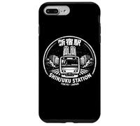 Shinjuku Tampon Gare Otaku Souvenir Japonais Kanji Coque pour iPhone 7 Plus/8 Plus