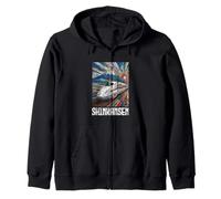 Shinkansen Japan Bullet Train Anime Kanji Souvenir Japonais Sweat à Capuche