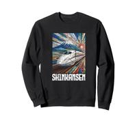 Shinkansen Japan Bullet Train Anime Kanji Souvenir Japonais Sweatshirt