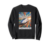Shinkansen Japan Bullet Train Anime Kanji Souvenir Japonais Sweatshirt