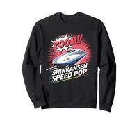 Shinkansen Speed Pop Culture Japonaise Esthétique Sweatshirt