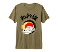 Shinkansen Train à balles Japonais pour Les Trains Fou T-Shirt Haut de Gamme