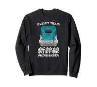 Shinkansen Train à grande vitesse Japon Souvenir Kanji Sweatshirt
