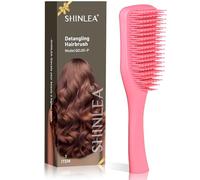 SHINLEA Brosse à cheveux démêlante ultime, brosse à cheveux démêlante pour cheveux mouillés et secs, réduit la casse, élimine les nœuds, glisse à travers les enchevêtrements, tous les types de cheveux