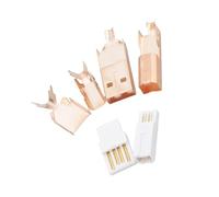 SHINLHUA 1 lot de connecteurs USB de type A et B en or rose pour la connexion dans les équipements HIFI réduisant efficacement la perte de signaux, ports USB A et B en or rose prenant en charge