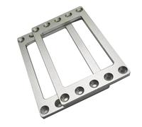 SHINLHUA Rack de SSD Multicouche en Aluminium avec, Silver A | de disque en aluminium ventilé par prenant en une organisation à plusieurs couches avec