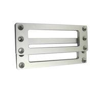 SHINLHUA Rack de SSD Multicouche en Aluminium avec, Silver B | de disque en aluminium ventilé par prenant en une organisation à plusieurs couches avec