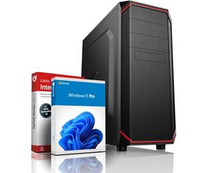 SHINOBEE FRORDI PC multimédia AMD Ryzen 7 Pro 4750GE, 16 Threads, 4,3 GHz - AMD Radeon 8 cœurs 3D VGA DX12 - SSD NVMe 512 Go - 16 Go DDR4 - Windows 11 - Wi-FI - Ordinateur de Bureau #8401