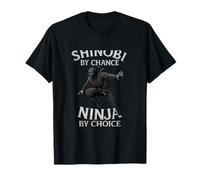 Shinobi By Chance Ninja By Choice Graphique d'arts martiaux T-Shirt