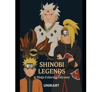 Shinobi Legends: A Ninja Coloring Odyssey