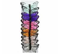 Shinoda Design Centre 7,6 cm Pastel Simili Papillon Monarque Lot