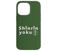 Shinrin-yoku : Bain de forêt Japonais & Thérapie Zen Coque pour iPhone 14 Pro Max