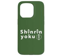 Shinrin-yoku : Bain de forêt Japonais & Thérapie Zen Coque pour iPhone 15 Pro
