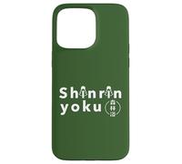 Shinrin-yoku : Bain de forêt Japonais & Thérapie Zen Coque pour iPhone 15 Pro Max