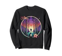 Shinrin-Yoku Tech Break Coucher de Soleil déconnectant Sweatshirt