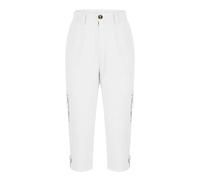 SHINROAD Assorti : ce pantalon mi-long est parfaitement assorti avec des t-shirts à manches courtes, des chemises, des débardeurs de sport, etc., ce qui est simple et, blanc, S