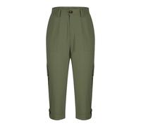 SHINROAD Assorti : ce pantalon mi-long est parfaitement assorti avec des t-shirts à manches courtes, des chemises, des débardeurs de sport, etc., ce qui est simple et, vert militaire, S
