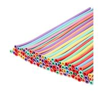SHINROAD Ballons en Latex de Haute qualité Style de 100pcs 260 épaississement Long pour Les Animaux modélisation du Mariage d'anniversaire Macaron