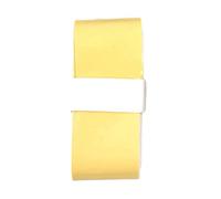 SHINROAD Bande antidérapante en polyuréthane absorbant la transpiration pour raquette de tennis, badminton, squash, pickleball, pagaie facile Jaune 120 cm