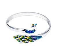SHINROAD Boucle de bracelet belle bague électroplante lisse, alliage, Pierre secondaire