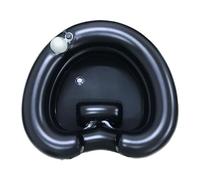 SHINROAD Bouleau de Lavage de Cheveux gonflables Lavage d'ouverture du Cou de Lavage Portable pour Un Bol en Forme de cœur handicapé au lit étouffant Pratique Noir
