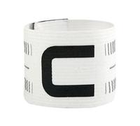 SHINROAD Brassard de capitaine en nylon de qualité supérieure pour football, basket-ball, élastique, durable, accessoires de sport d'équipe, convient aux adultes, blanc